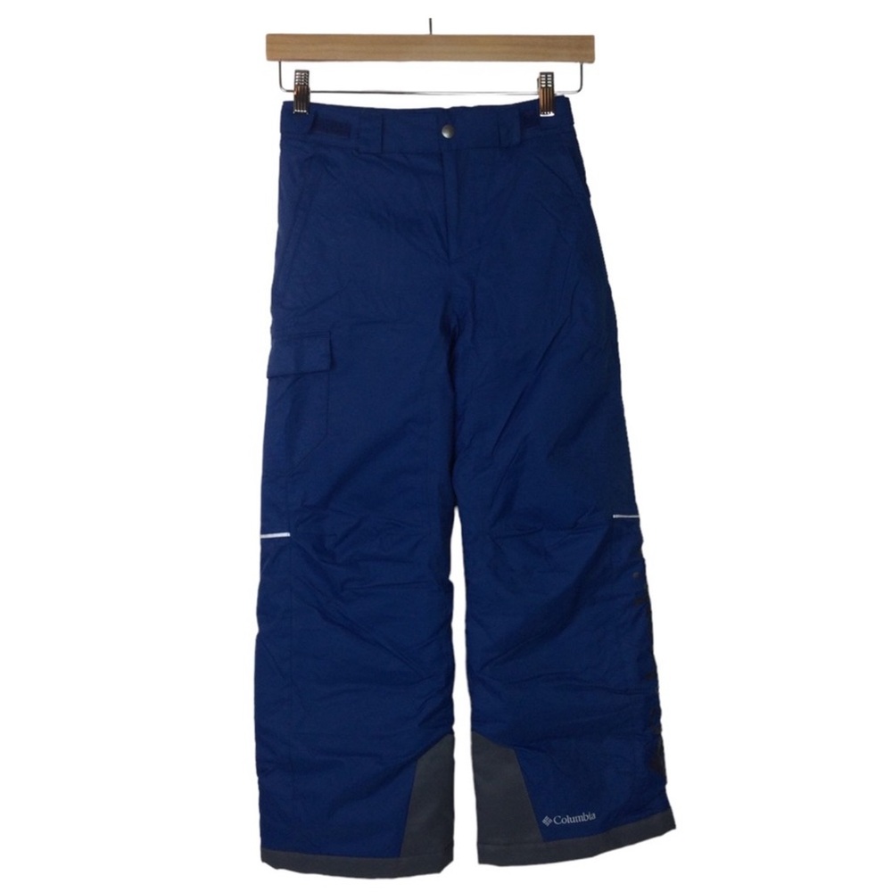 Columbia Arctic Trip II Omni Heat Boys Youth Ski/Winter Snow Pants Blue Sz M